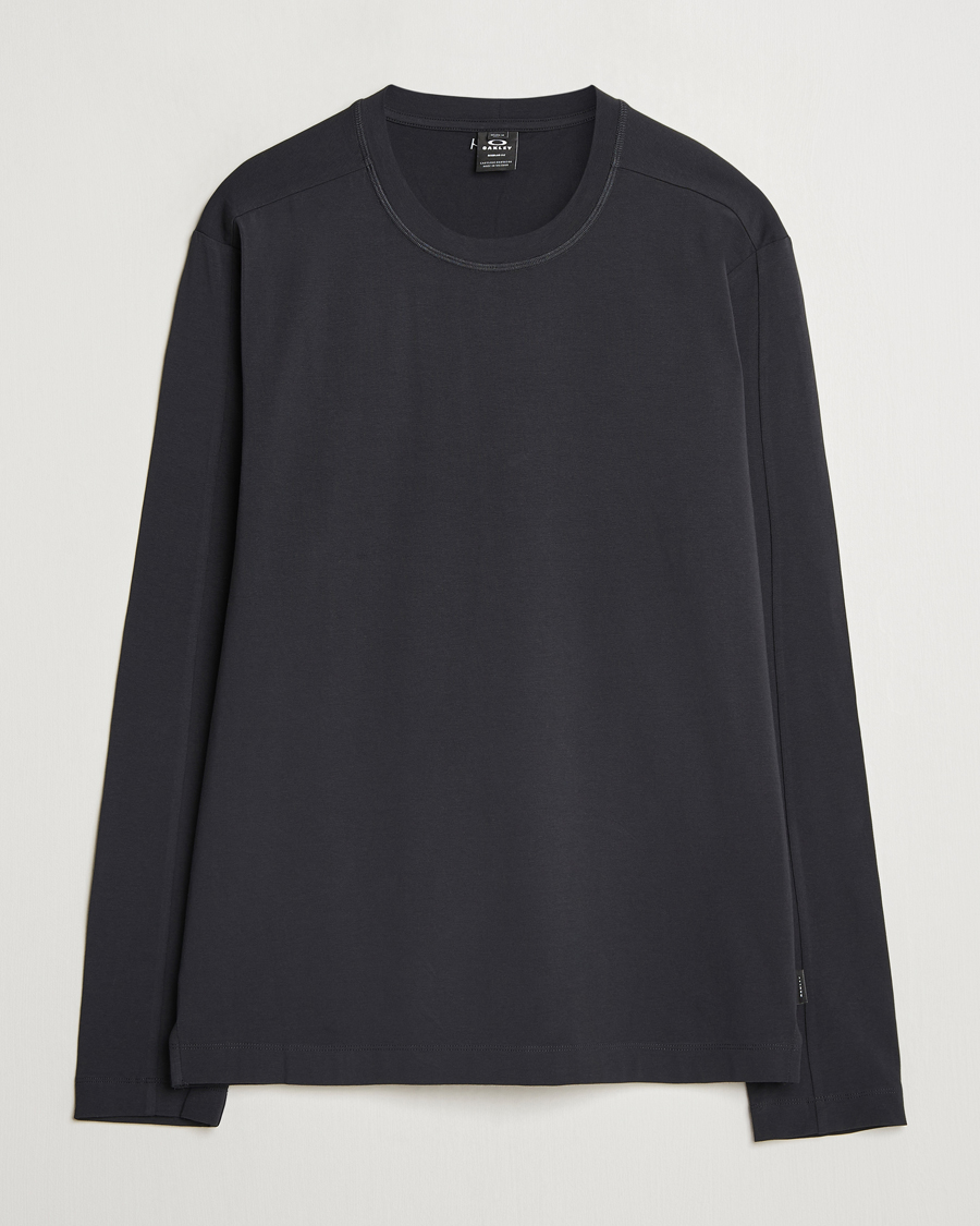 Men | T-Shirts | Oakley | All Day Long Sleeve T-Shirt Blackout