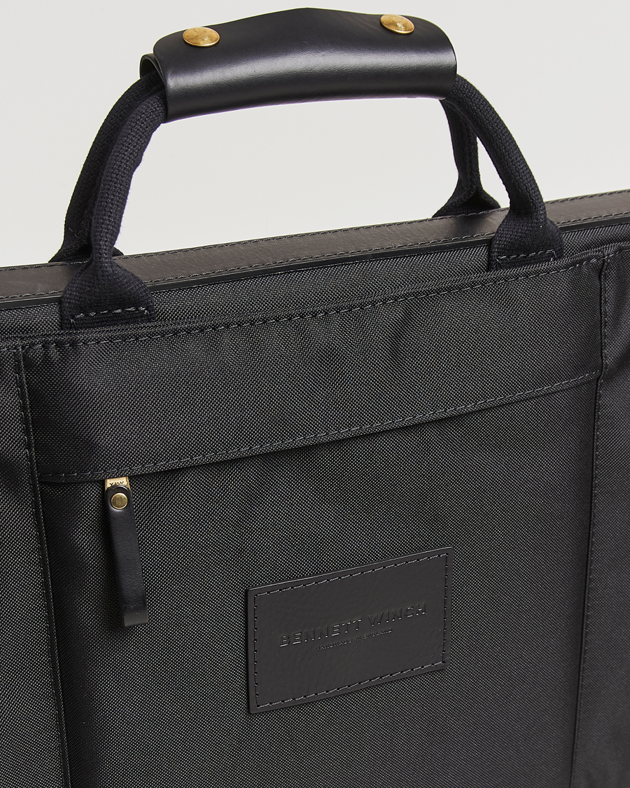 Men | Bags | Bennett Winch | Nylon Trifold Suit Carrier Black