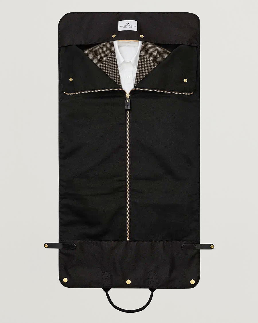 Men | Bags | Bennett Winch | Nylon Trifold Suit Carrier Black