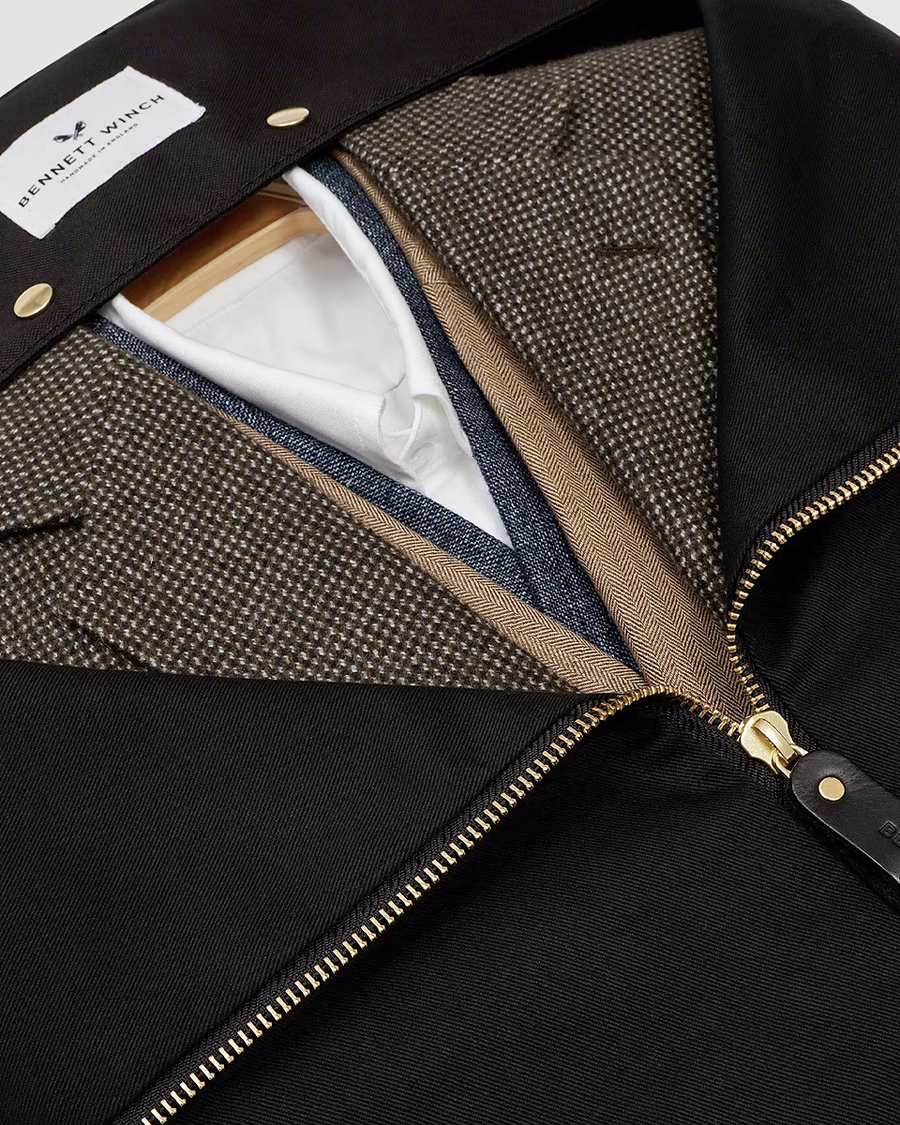 Men | Bags | Bennett Winch | Nylon Trifold Suit Carrier Black