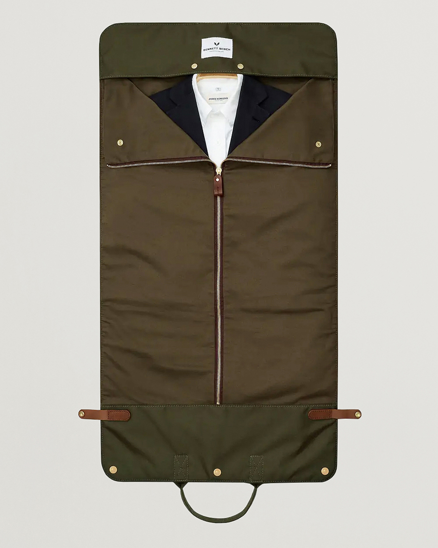 Men | Bags | Bennett Winch | Nylon Trifold Suit Carrier Olive