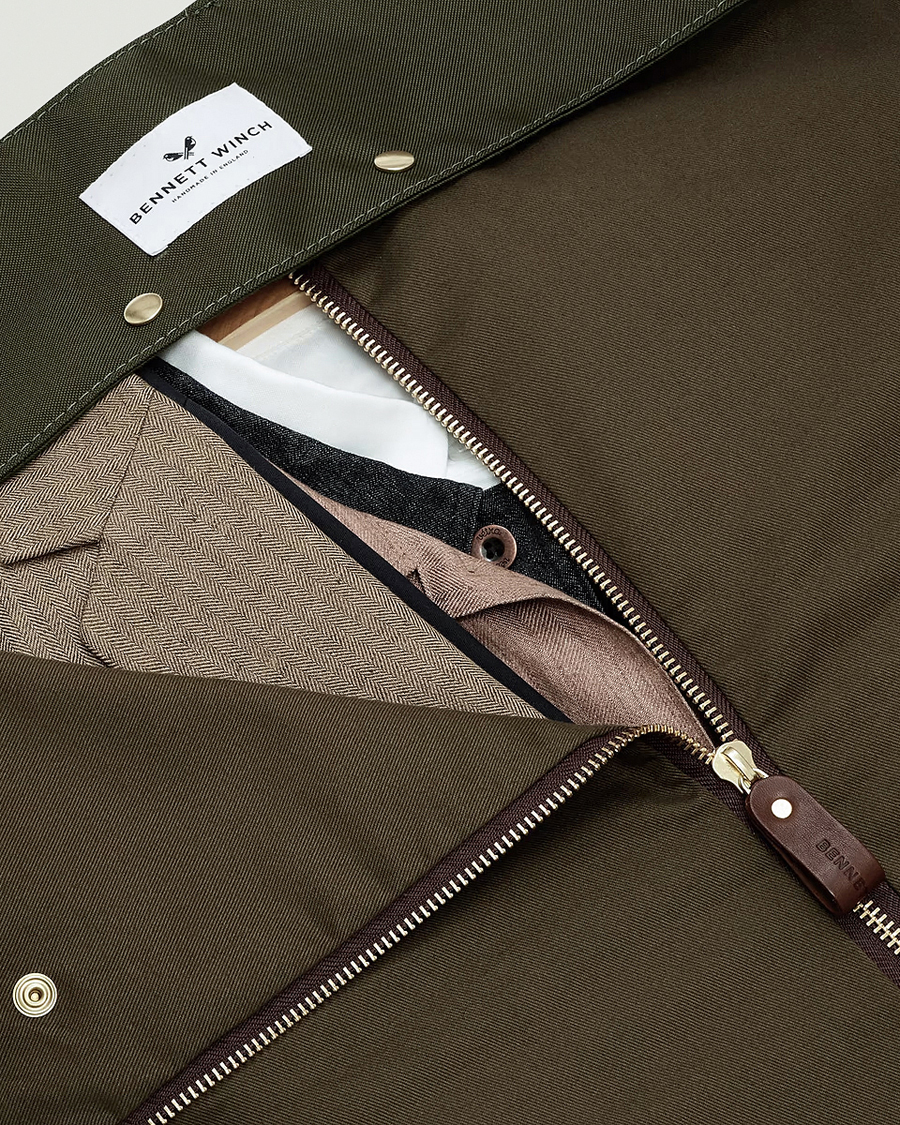 Men | Bags | Bennett Winch | Nylon Trifold Suit Carrier Olive