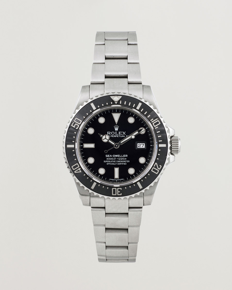 Men | Rolex Pre-Owned Sea-Dweller 4000 116600 Silver | Rolex Pre-Owned | Sea-Dweller 4000 116600 Silver
