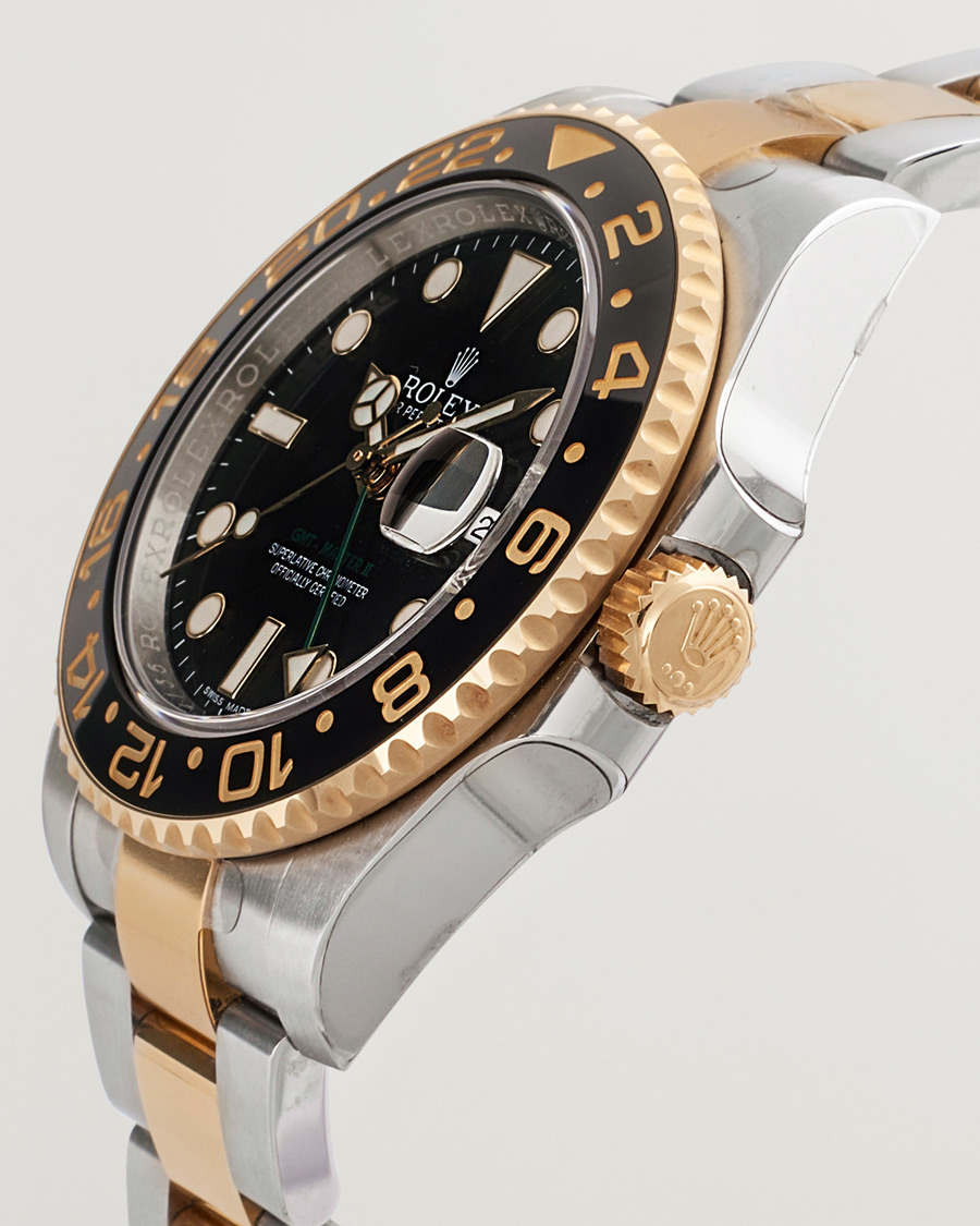 Men | Rolex Pre-Owned GMT-Master II 116713LN Silver | Rolex Pre-Owned | GMT-Master II 116713LN Silver