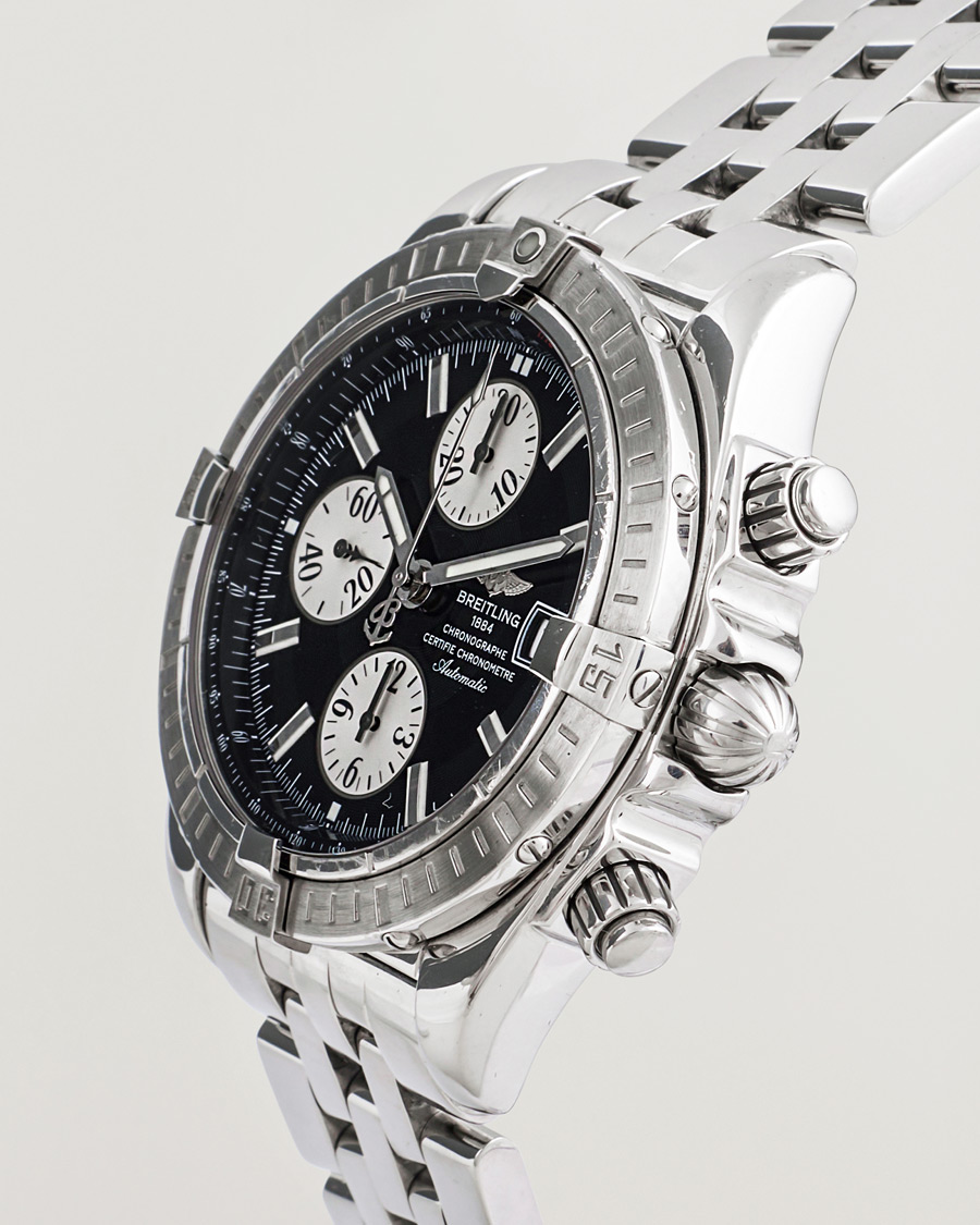 Men | Breitling Pre-Owned Chronomat Evolution Silver | Breitling Pre-Owned | Chronomat Evolution Silver