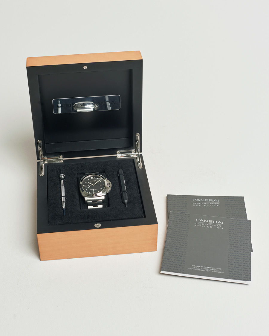 Men | Pre-Owned & Vintage Watches | Panerai Pre-Owned | Luminor Marina 1950 3 Days Silver