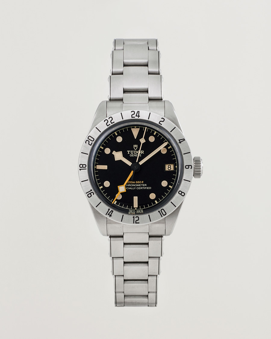 Men | Tudor Pre-Owned Black Bay GMT 79470 Silver | Tudor Pre-Owned | Black Bay GMT 79470 Silver