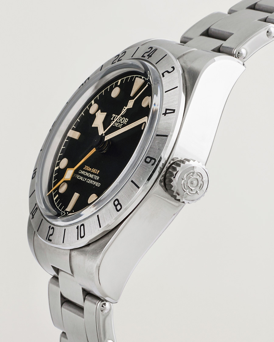 Men | Tudor Pre-Owned Black Bay GMT 79470 Silver | Tudor Pre-Owned | Black Bay GMT 79470 Silver