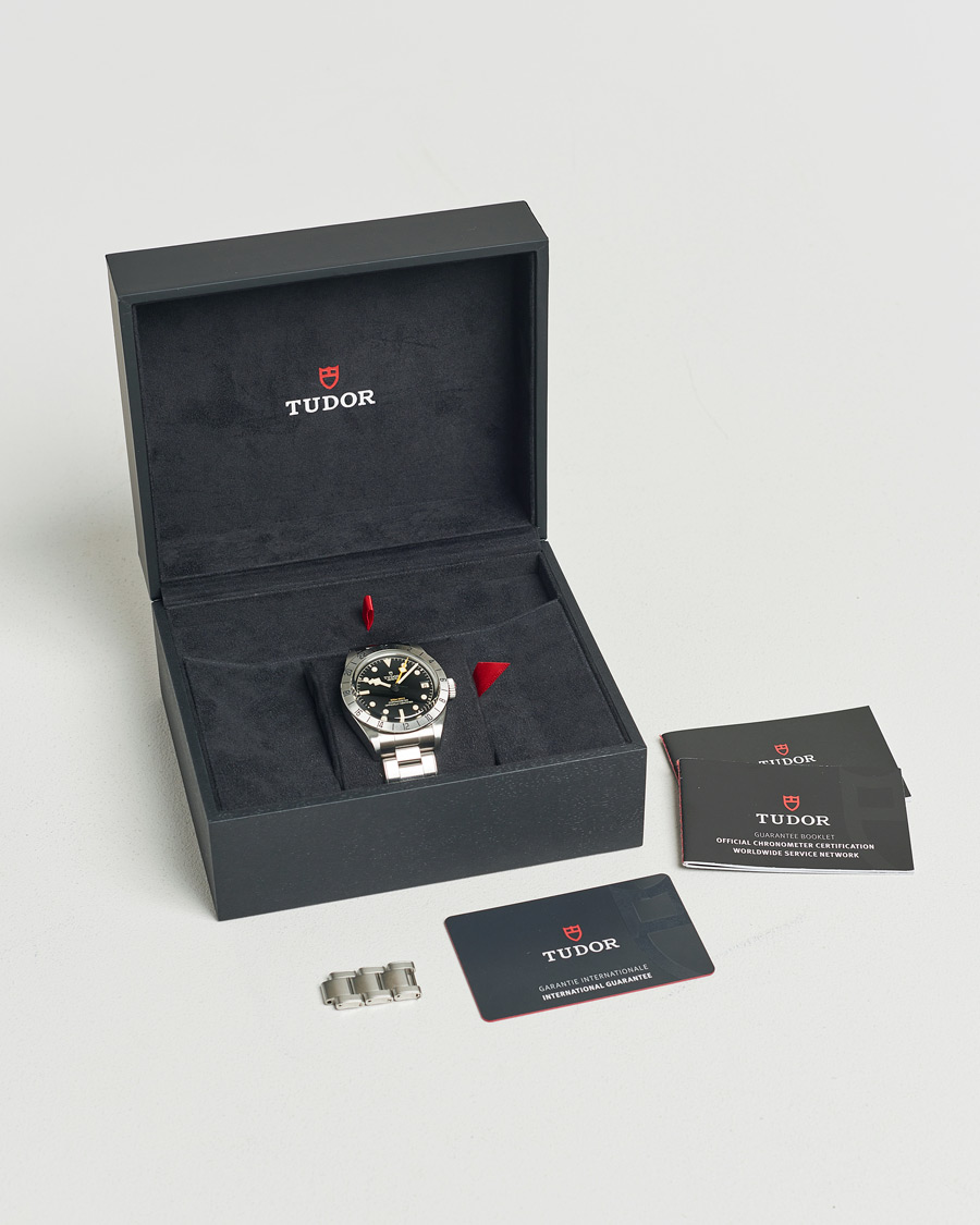 Men | Tudor Pre-Owned Black Bay GMT 79470 Silver | Tudor Pre-Owned | Black Bay GMT 79470 Silver
