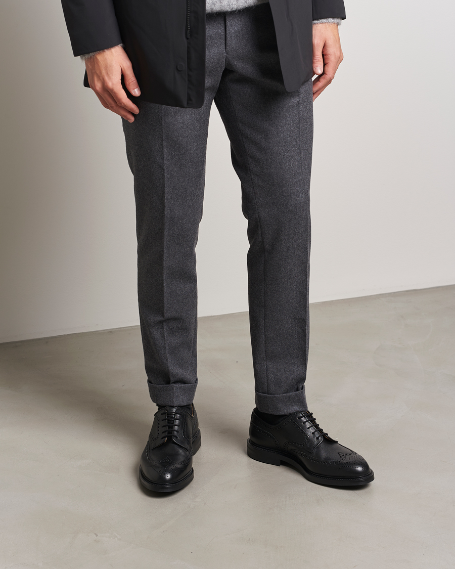 Men | Crockett & Jones Pembroke Milled Grain Dainite Black | Crockett & Jones | Pembroke Milled Grain Dainite Black