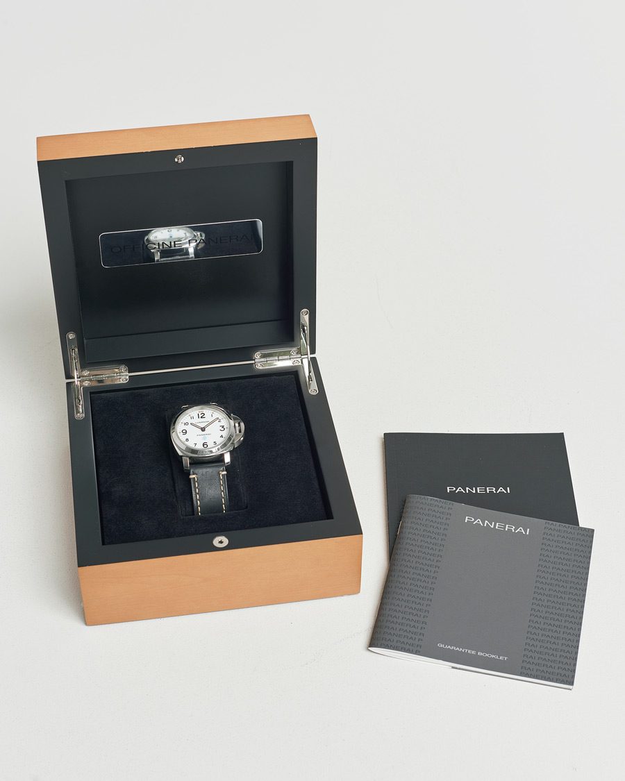 Men | Pre-Owned & Vintage Watches | Panerai Pre-Owned | Luminor Base Logo Silver