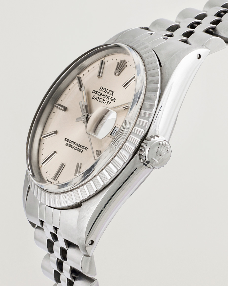 Men | Rolex Pre-Owned Datejust 16030 Silver | Rolex Pre-Owned | Datejust 16030 Silver