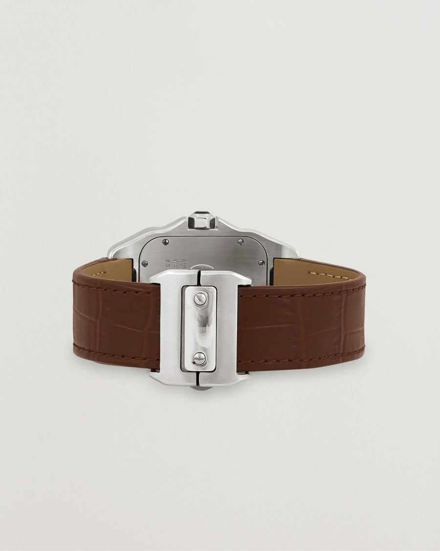 Men | Cartier Pre-Owned Santos 100 Silver | Cartier Pre-Owned | Santos 100 Silver