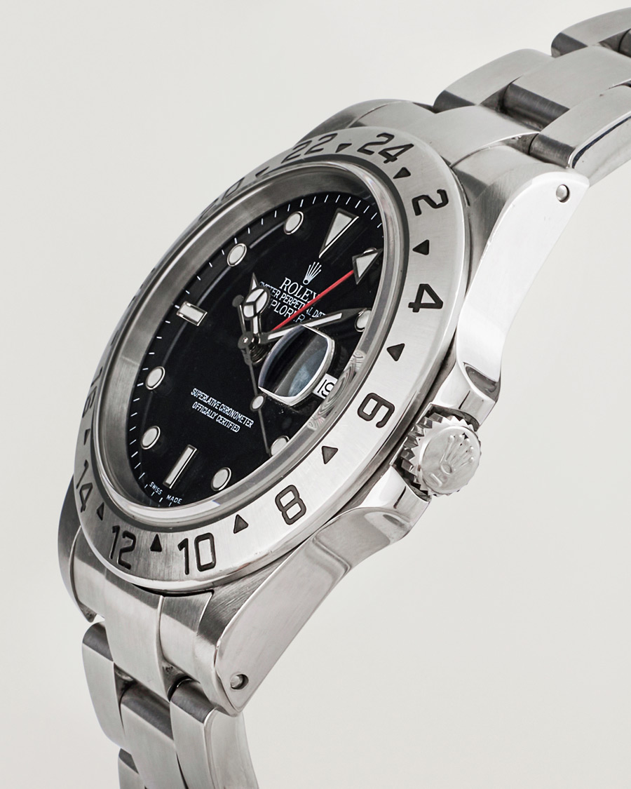 Men | Rolex Pre-Owned Explorer II 16570 Silver | Rolex Pre-Owned | Explorer II 16570 Silver
