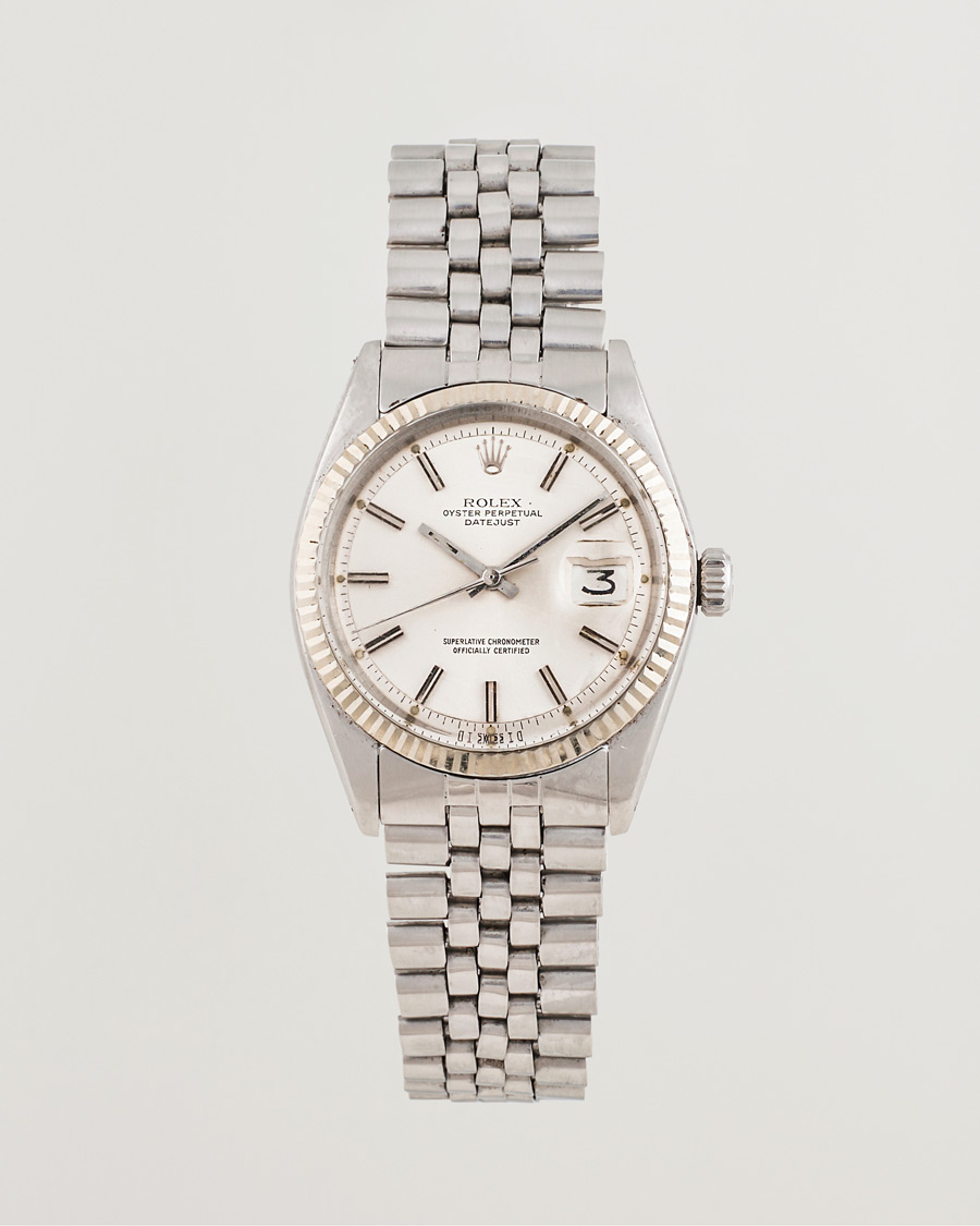 Men | Rolex Pre-Owned Datejust 1601 Silver | Rolex Pre-Owned | Datejust 1601 Silver