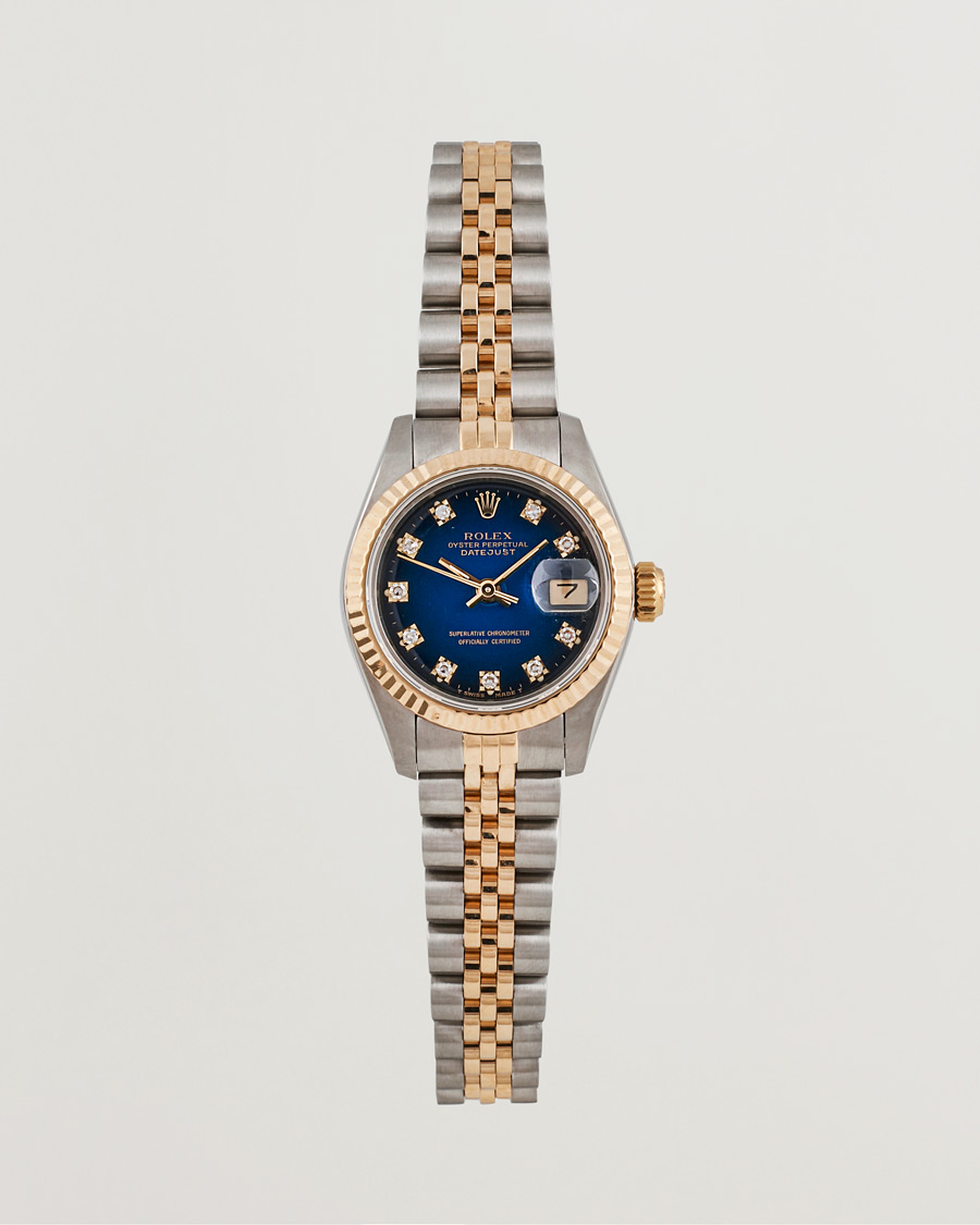 Men | Rolex Pre-Owned Datejust 69173 Vignette Silver | Rolex Pre-Owned | Datejust 69173 Vignette Silver