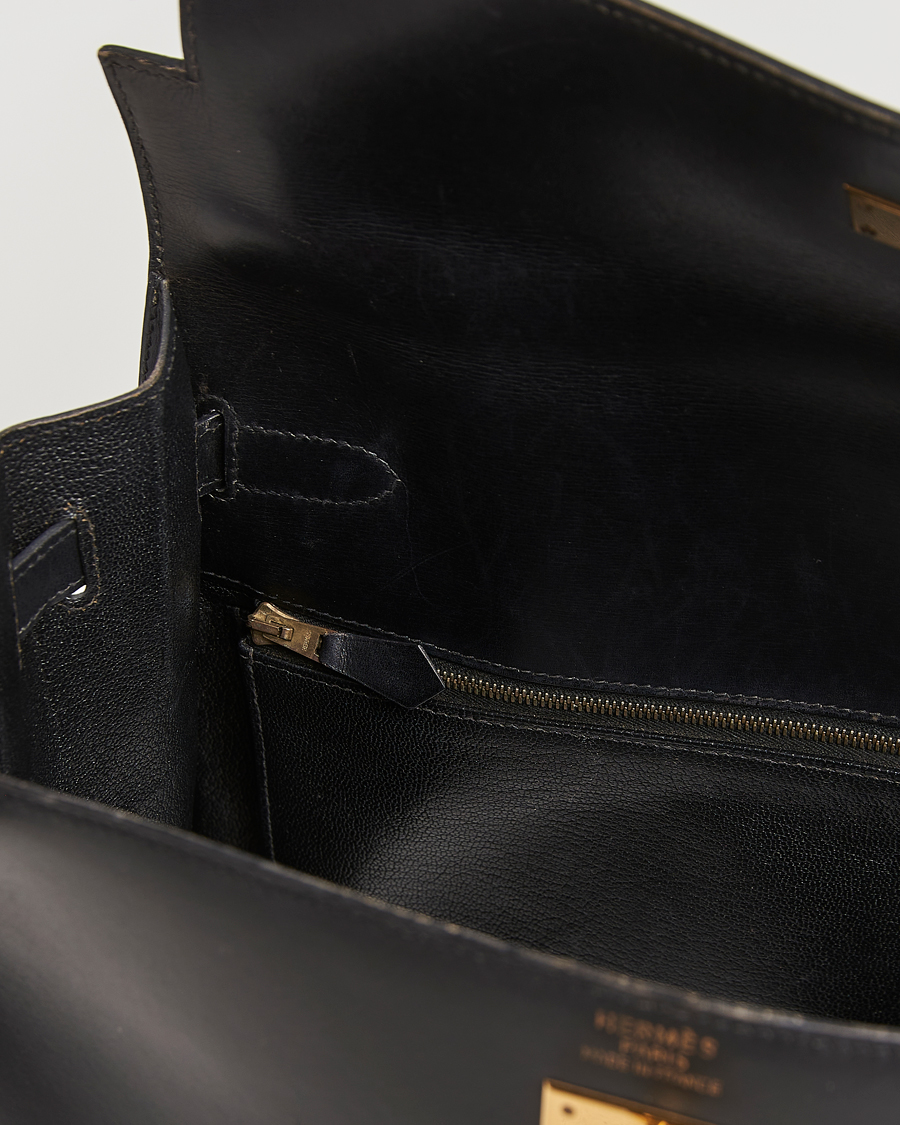 Men | Gifts for Her | Hermès Pre-Owned | Kelly 35 Handbag Black