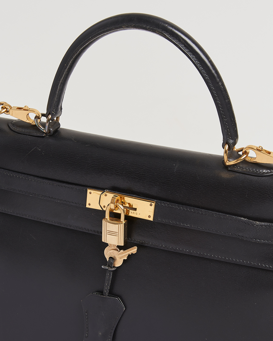 Men | Gifts for Her | Hermès Pre-Owned | Kelly 35 Handbag Black
