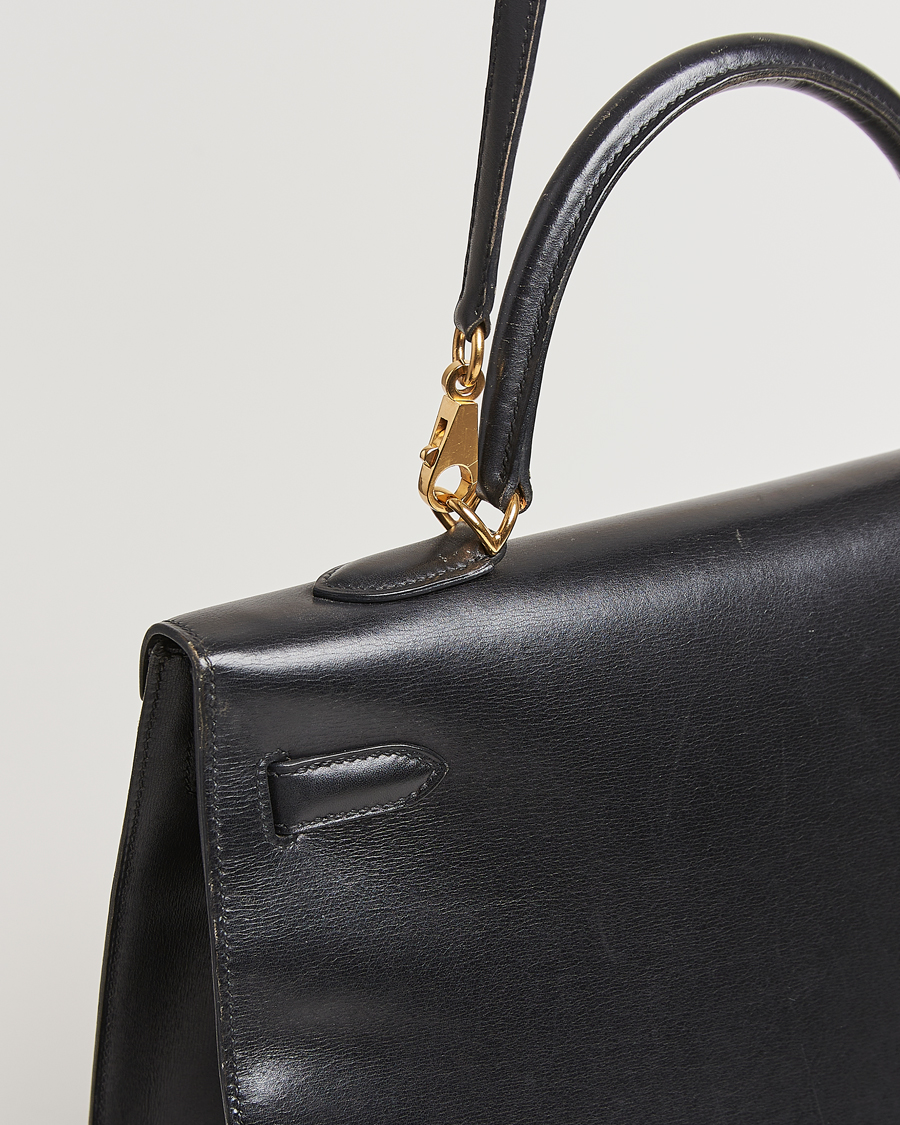 Men | Gifts for Her | Hermès Pre-Owned | Kelly 35 Handbag Black