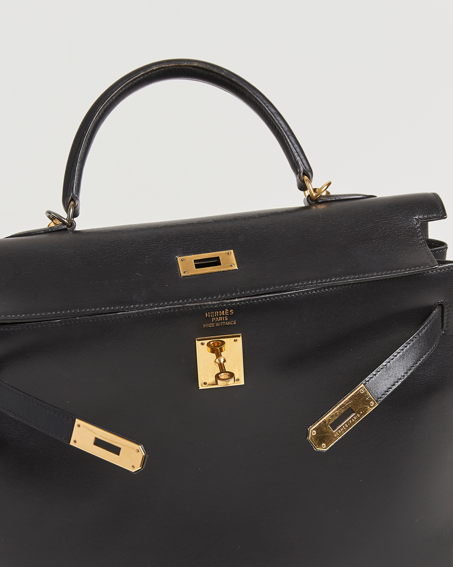 Men | Gifts for Her | Hermès Pre-Owned | Kelly 35 Handbag Black