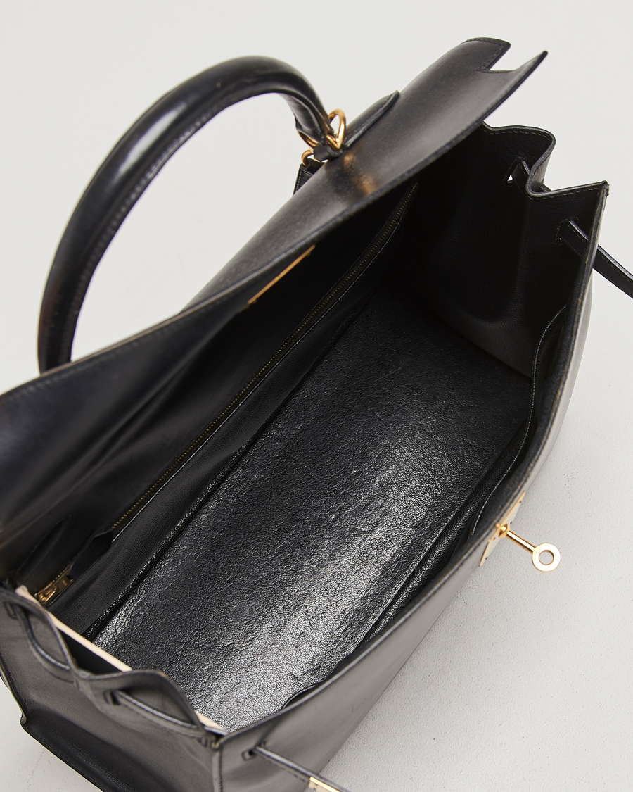 Men | Gifts for Her | Hermès Pre-Owned | Kelly 35 Handbag Black