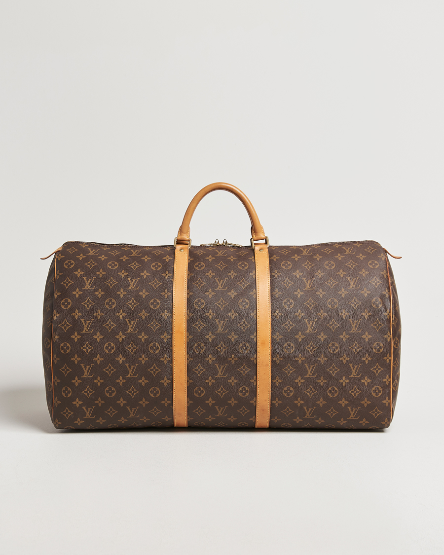 Men | Pre-Owned & Vintage Bags | Louis Vuitton Pre-Owned | Keepall 60 Monogram