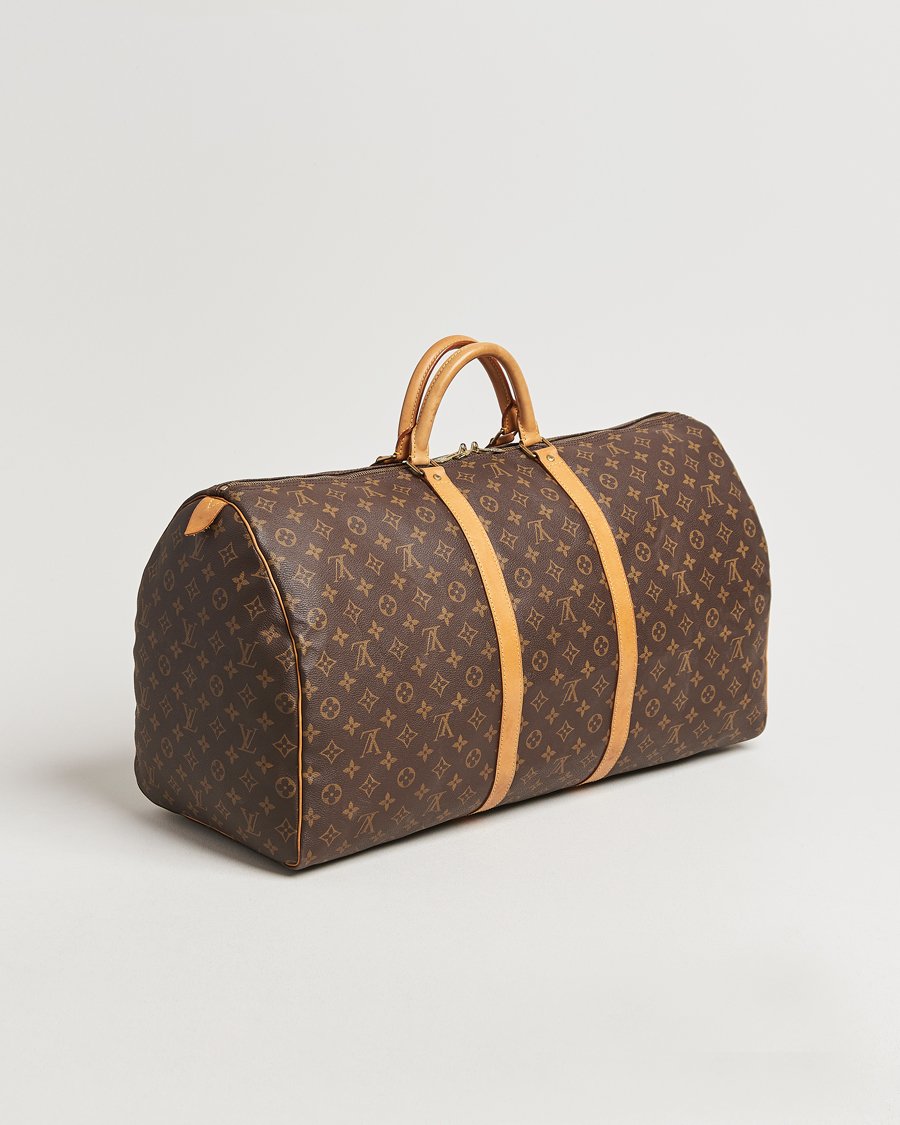 Men | Pre-Owned & Vintage Bags | Louis Vuitton Pre-Owned | Keepall 60 Monogram