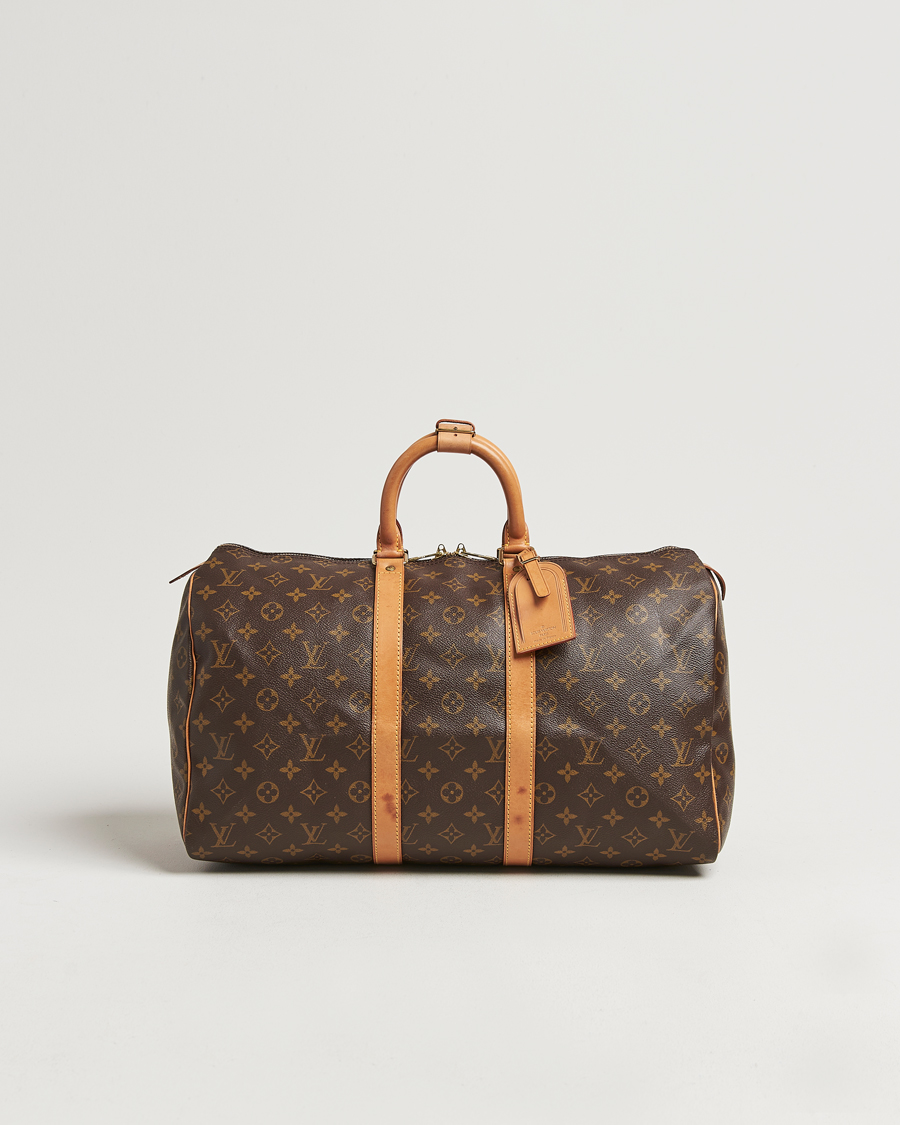 Men | Pre-Owned & Vintage Bags | Louis Vuitton Pre-Owned | Keepall 45 Monogram