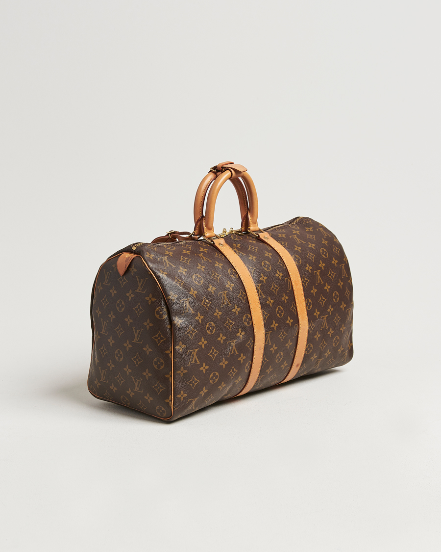 Men | Pre-Owned & Vintage Bags | Louis Vuitton Pre-Owned | Keepall 45 Monogram