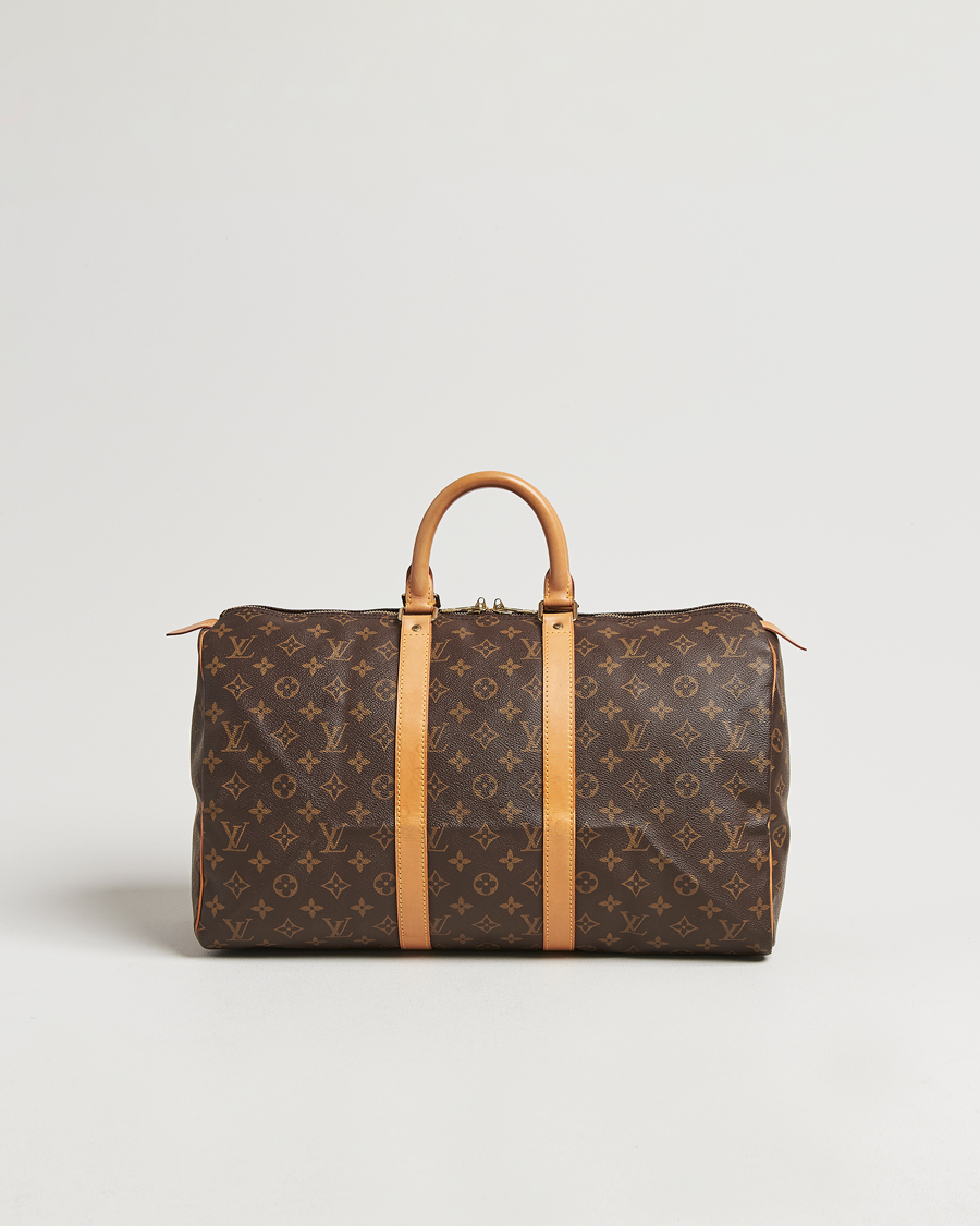 Men | Pre-Owned & Vintage Bags | Louis Vuitton Pre-Owned | Keepall 45 Monogram