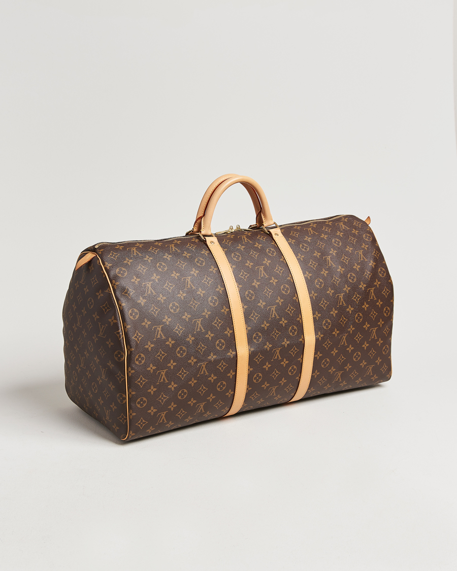 Men | Pre-Owned & Vintage Bags | Louis Vuitton Pre-Owned | Keepall 60 Monogram