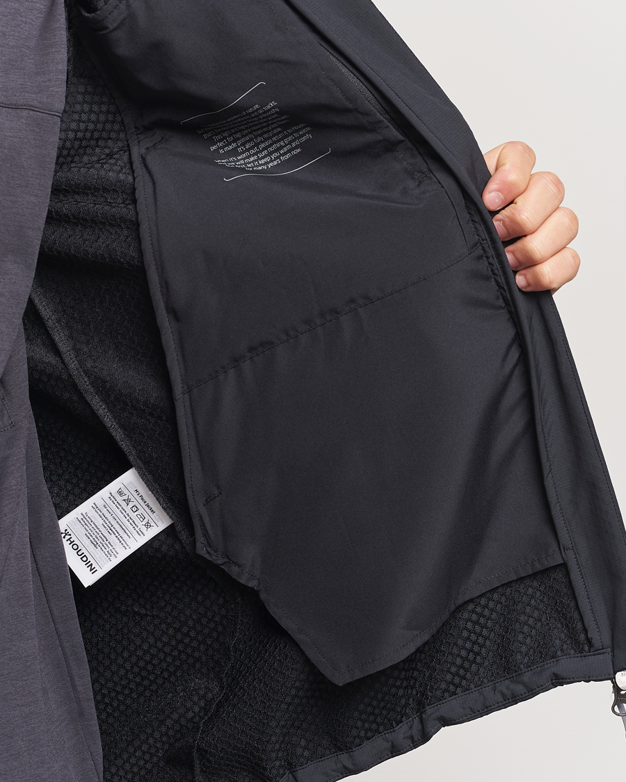Men | Coats & Jackets | Houdini | Pace Softshell Jacket True Black