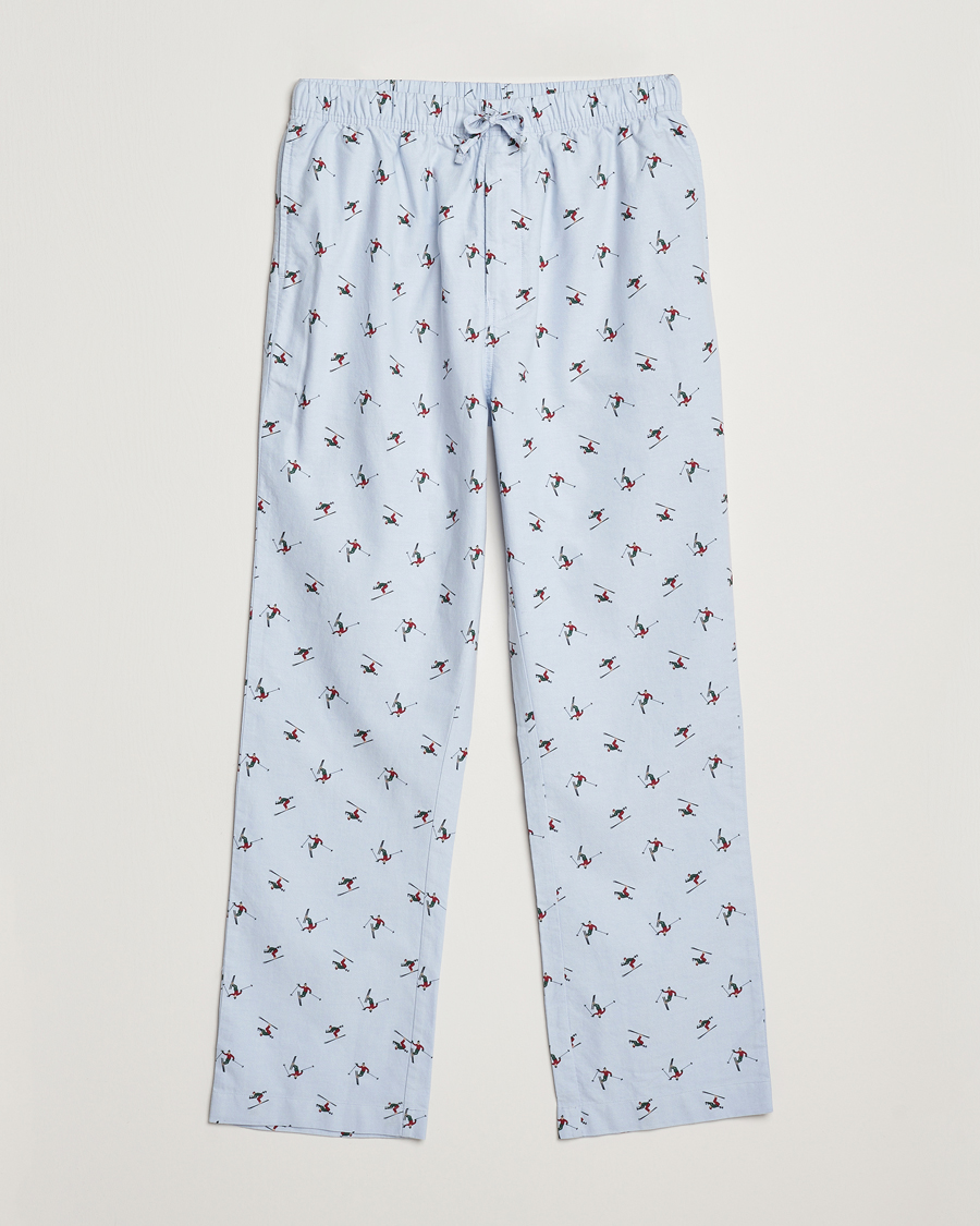 Men | GANT Printed Skier Pyjama Pants Light Blue | GANT | Printed Skier Pyjama Pants Light Blue