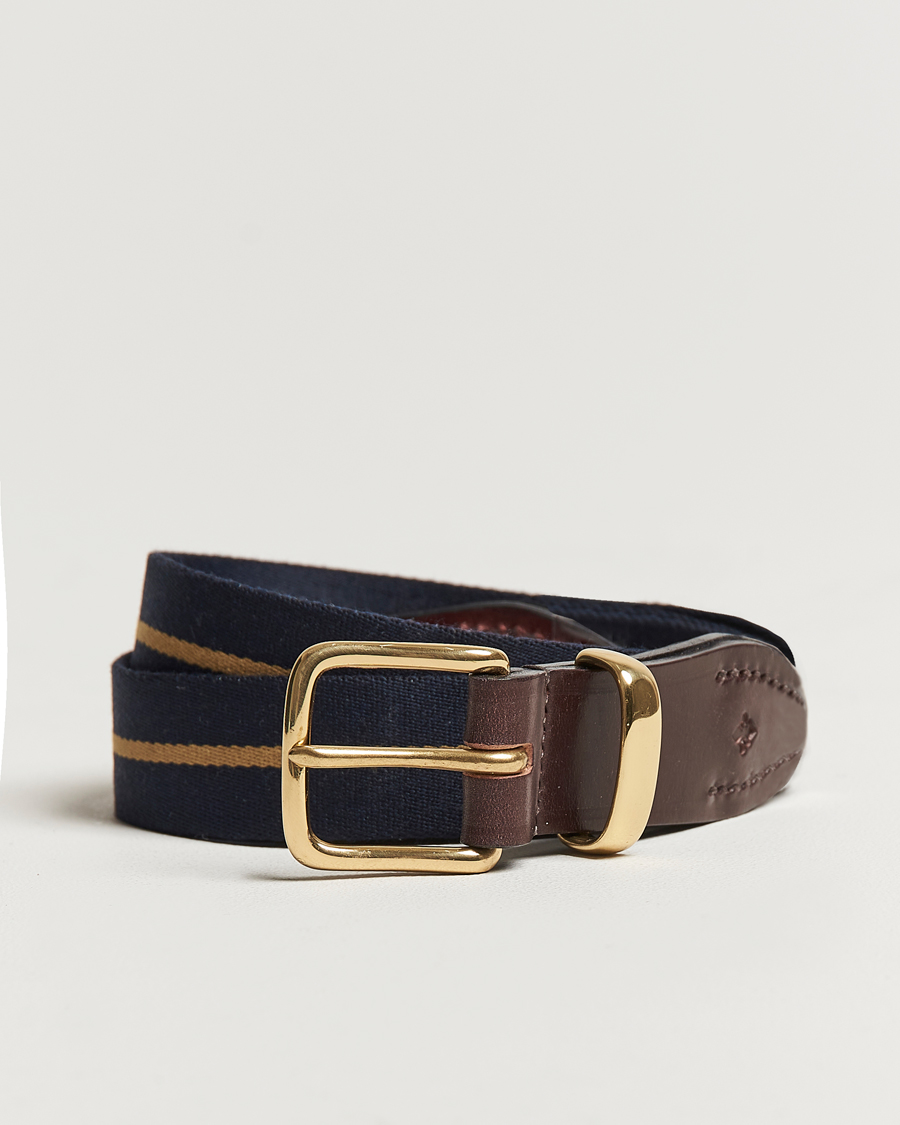 Men | Morris Parson Club Belt Navy | Morris | Parson Club Belt Navy