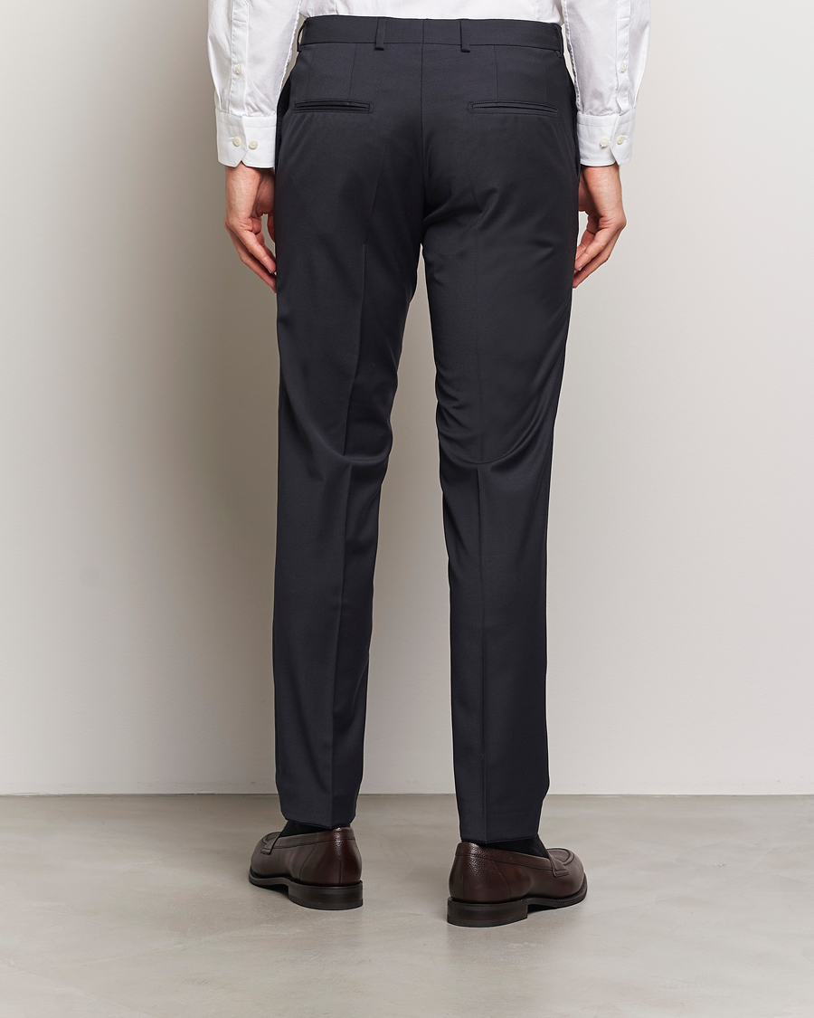 Men | Trousers | Oscar Jacobson | Damien Trousers Navy
