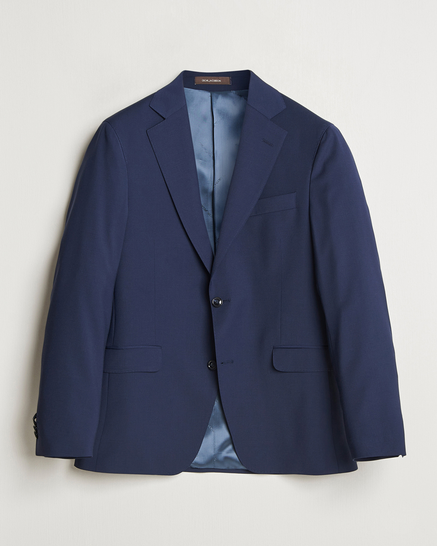 Men | Blazers | Oscar Jacobson | Fogerty Blazer Dew Blue