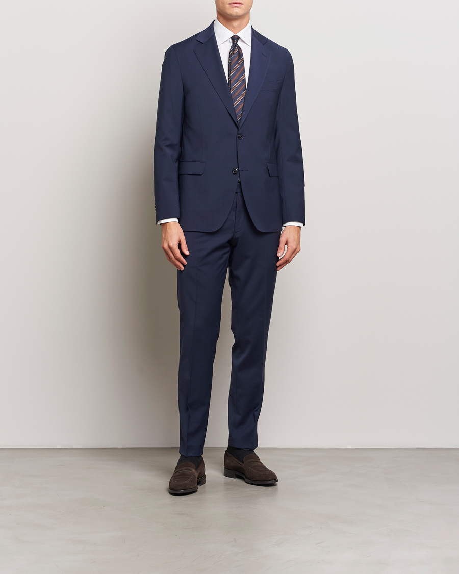 Men | Blazers | Oscar Jacobson | Fogerty Blazer Dew Blue
