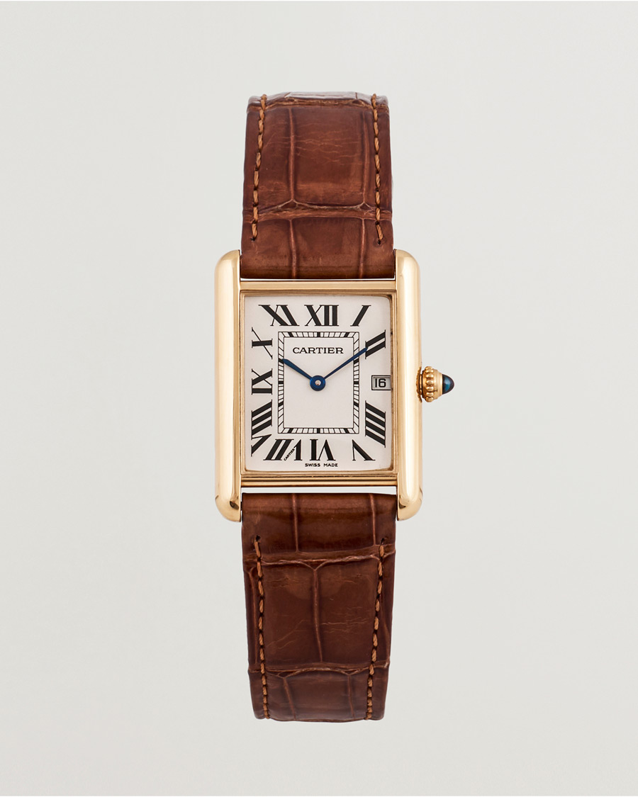 Men | Cartier Pre-Owned Tank Louis 18K | Cartier Pre-Owned | Tank Louis 18K