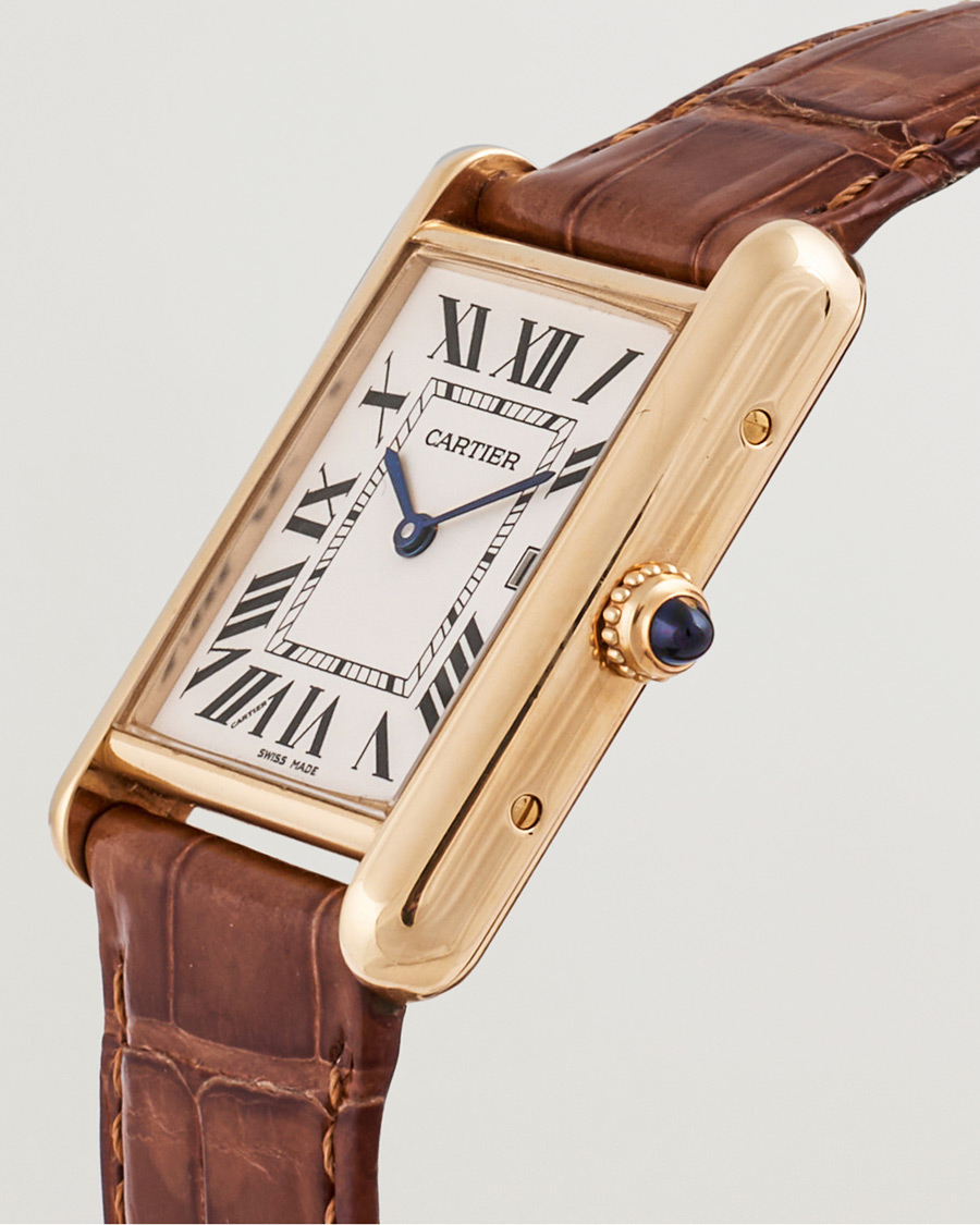 Men | Cartier Pre-Owned Tank Louis 18K | Cartier Pre-Owned | Tank Louis 18K