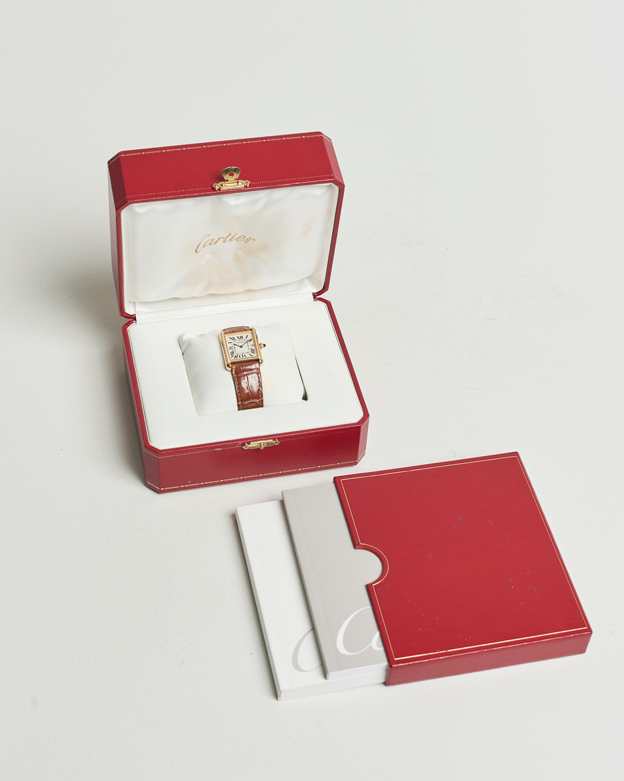 Men | Cartier Pre-Owned Tank Louis 18K | Cartier Pre-Owned | Tank Louis 18K