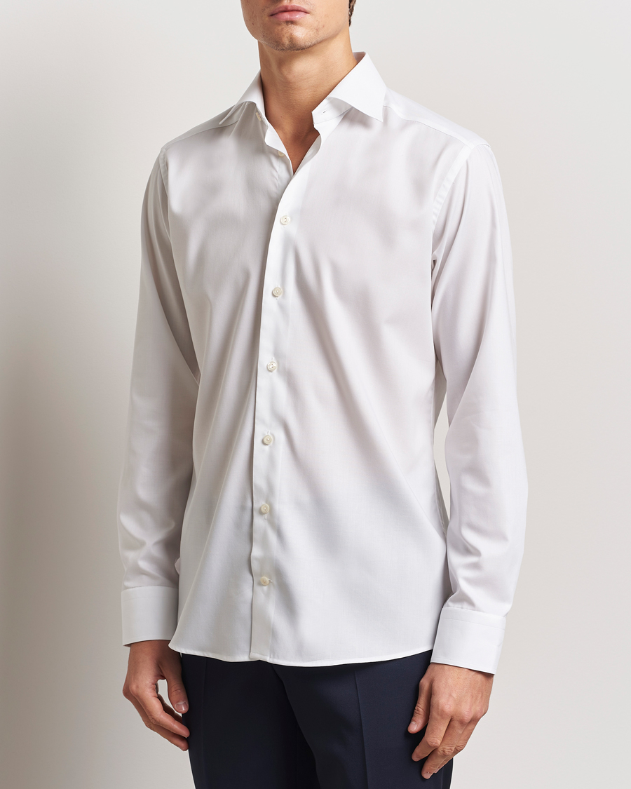 Men | Shirts | Eton | Slim Fit Oxford Shirt White