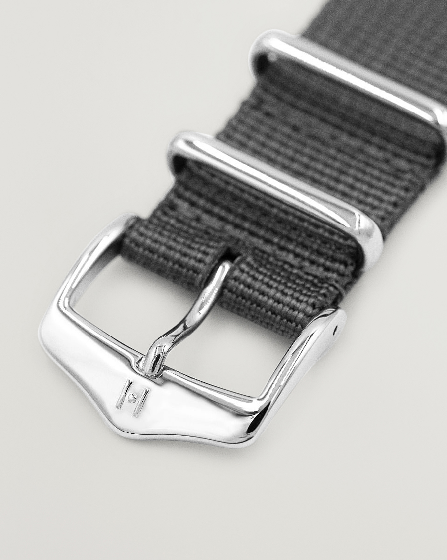 Men | Watch straps | HIRSCH | Rush Recycle Nato Watch Strap Grey