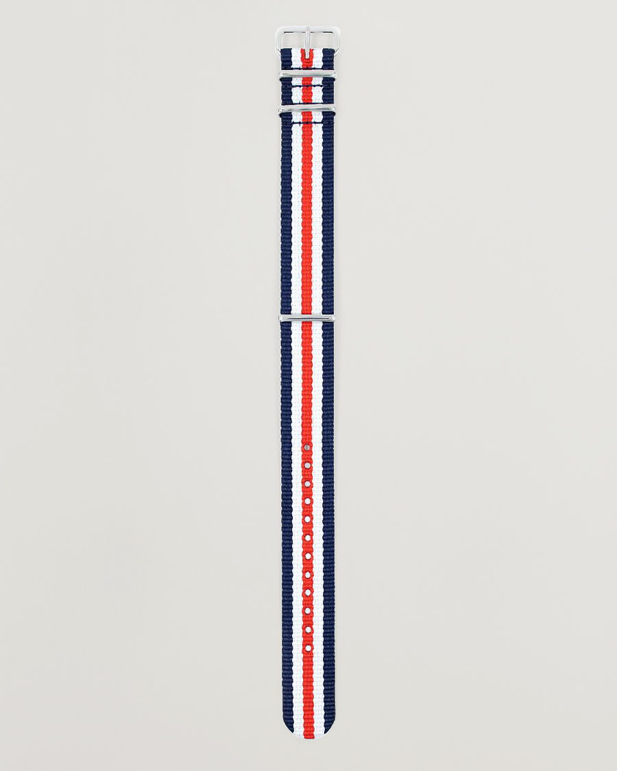 Men | Watch straps | HIRSCH | Rush Striped Nato Watch Strap