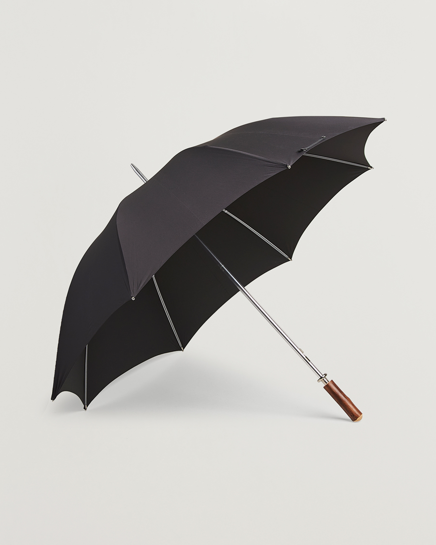 Men | Umbrellas | Fox Umbrellas | Chestnut Straight Umbrella Black