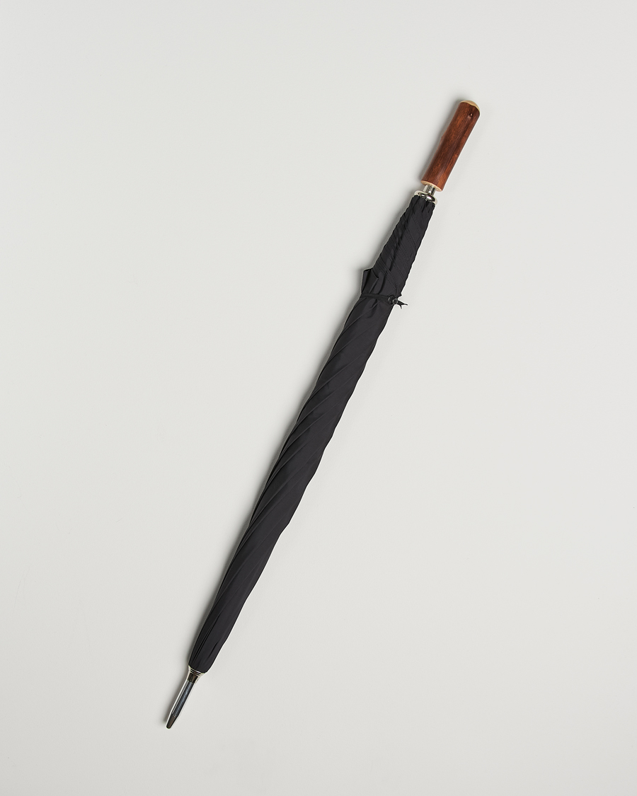 Men | Umbrellas | Fox Umbrellas | Chestnut Straight Umbrella Black