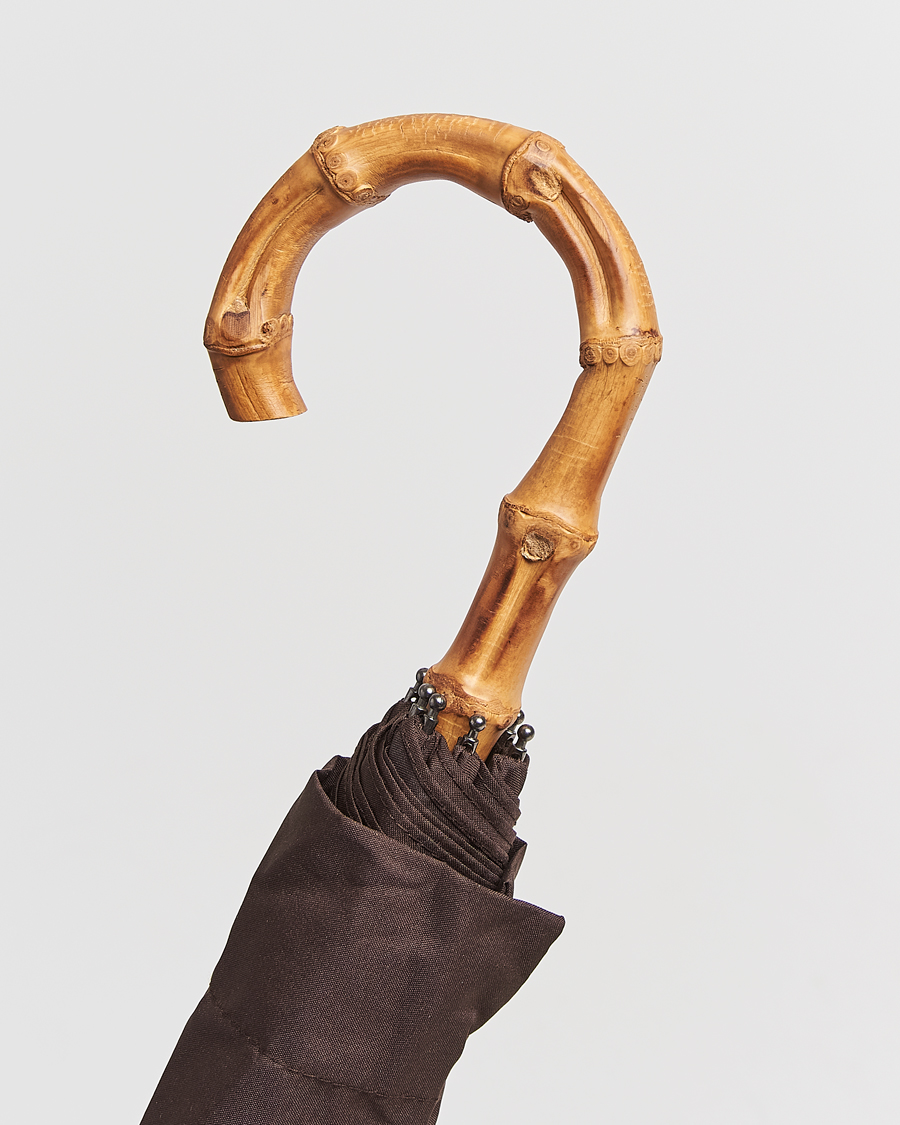 Men | Umbrellas | Fox Umbrellas | Telescopic Umbrella Brown