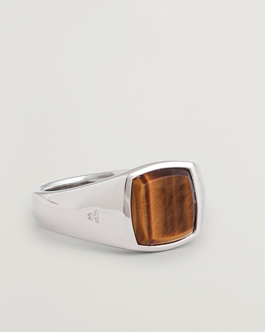 Men | Jewellery | Tom Wood | Kay Ring Tiger Eye
