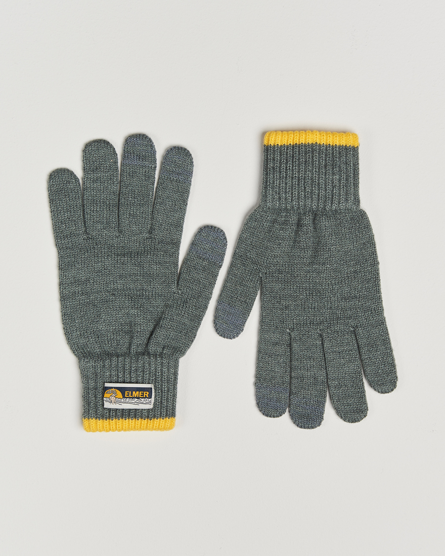 Men | Elmer by Swany Knitted Glove Grey | Elmer by Swany | Knitted Glove Grey