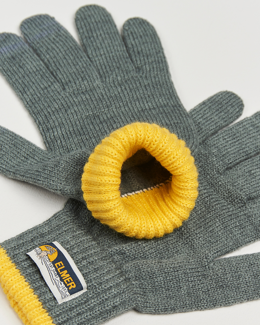 Men | Elmer by Swany Knitted Glove Grey | Elmer by Swany | Knitted Glove Grey