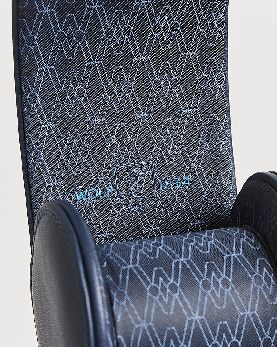 Men | Watch & Jewellery Boxes | WOLF | Single Watch Roll Earth Midnight Blue